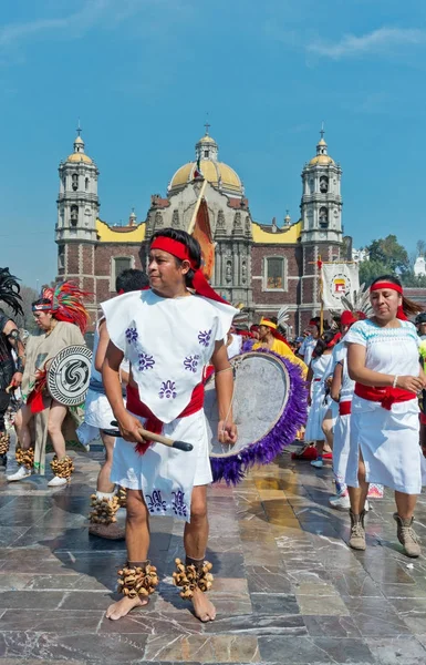 Mexico City Mexiko Prosince 2016 Slavnost Dne Panny Marie Guadalupe — Stock fotografie