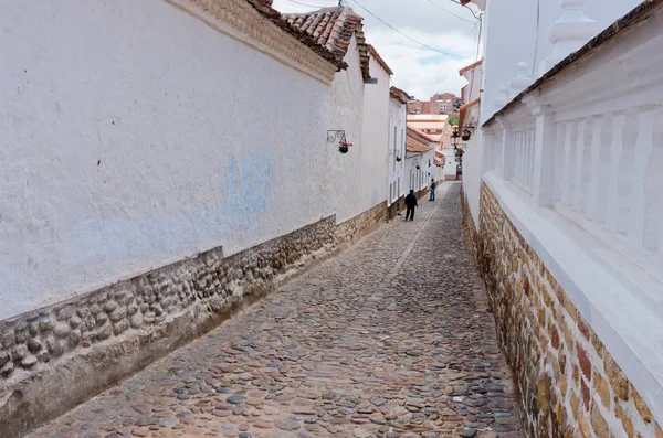 Calle Sucre Capital Bolivia — Foto de Stock