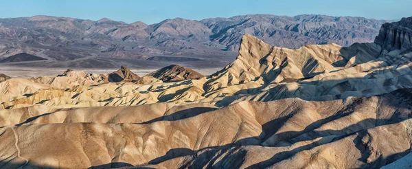 Заски Пойнт Национальном Парке Долина Смерти Калифорнии Сша Панорамный Вид — стоковое фото