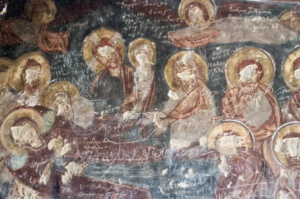 Cappadocia Turkey April 2016 Destroyed Interior Saint George Church Early — Stock Photo, Image