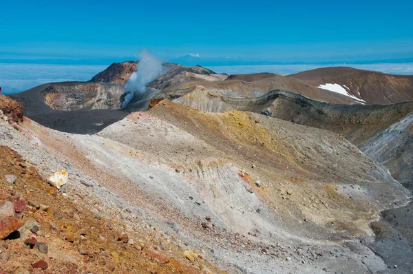 エベコ火山 パラムシル島 千島列島 ロシア — ストック写真