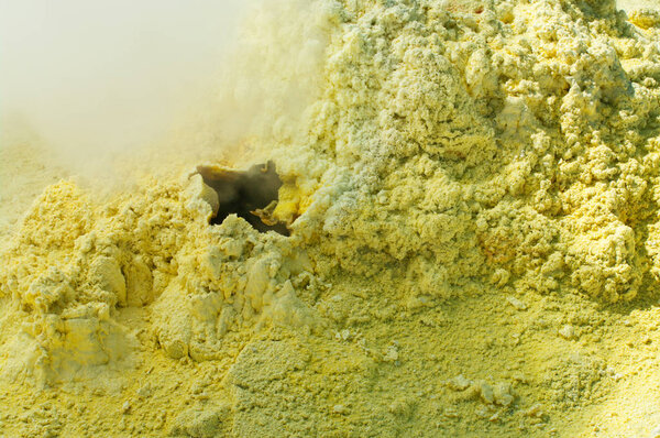 Ebeko Volcano, Paramushir Island, Kuril Islands, Russia