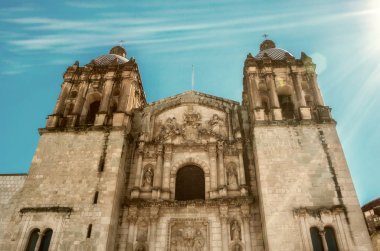 Church of Santo Domingo de Guzman, Oaxaca, Mexico clipart