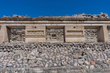 Mitla harabelerde Oaxaca city yakınındaki. Meksika'da Zapotek Dili kültürünün en önemli merkezleri