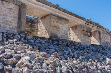 Mitla harabelerde Oaxaca city yakınındaki. Meksika'da Zapotek Dili kültürünün en önemli merkezleri