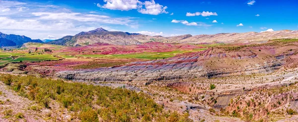 Paesaggio Montano Del Cratere Del Vulcano Maragua Bolivia Vista Panoramica — Foto Stock