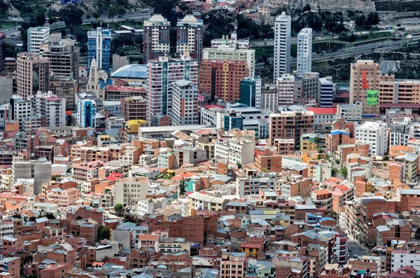 Пас Болівія Квітня 2015 Міський Пейзаж Пас Болівія — стокове фото