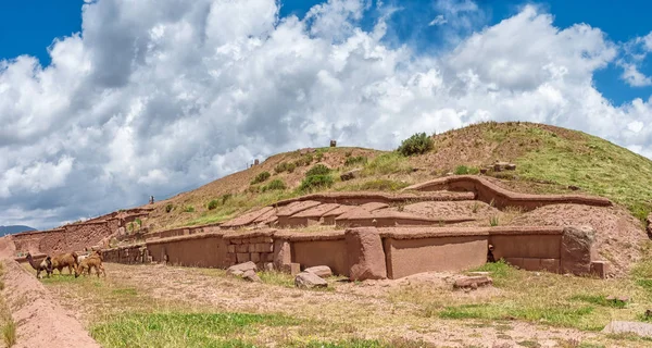 Tiwanaku Ruines Bolivie Site Archéologique Précolombien — Photo