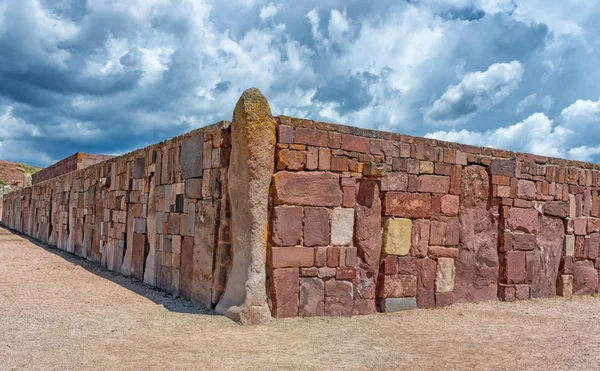 Tiwanaku Ruínas Bolívia Sítio Arqueológico Pré Colombiano — Fotografia de Stock