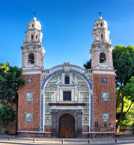 Puebla Mexique Novembre 2016 Eglise Notre Dame Guadalupe Puebla Mexique — Photo