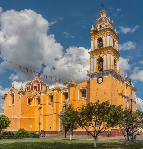 Cholula México Noviembre 2016 Iglesia San Pedro Apostol Cholula Puebla —  Fotos de Stock