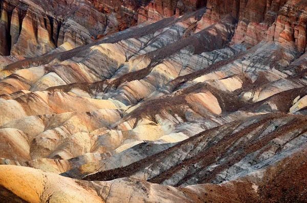 Zabriskie Point Death Valley National Park Stanie Kalifornia Stany Zjednoczone — Zdjęcie stockowe