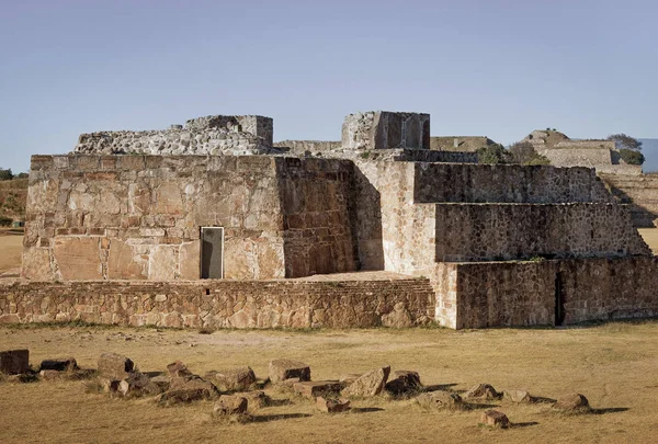 天文台 モンテ アルバン コロンブス遺跡 オアハカ メキシコの遺跡 — ストック写真