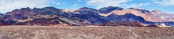 Vista Panorámica Zona Montañosa Cerca Artists Drive Parque Nacional Death — Foto de Stock