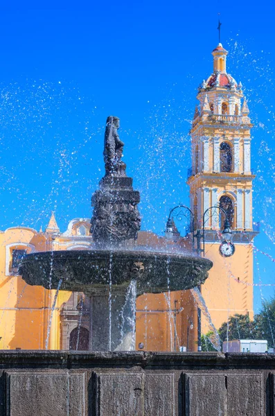 Iglesia San Pedro Apostol Puebla México — Foto de Stock