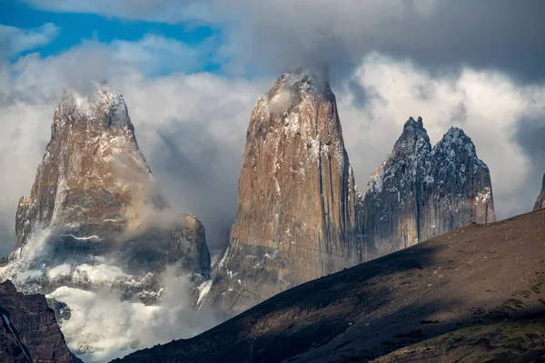 Montagnes Torres Del Paine Patagonie Chili — Photo