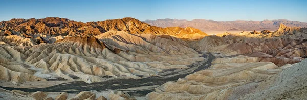 Zabriskie Point Birleşik Devletler Kaliforniya Daki Ölüm Vadisi Ulusal Parkı — Stok fotoğraf