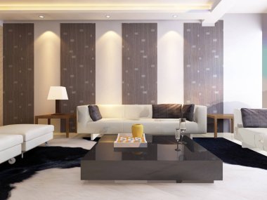 ev iç 3d rendering
