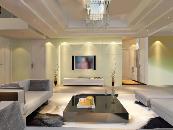 ev iç 3d rendering