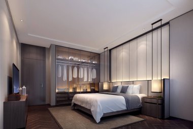 3D yatak odası, çok rahat.. 