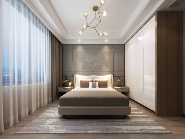 3D yatak odası, çok rahat.. 