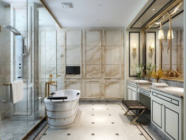 3D banyo içi görüntüleme.