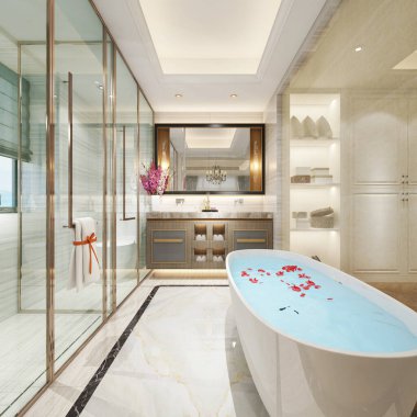 3D banyo içi görüntüleme.