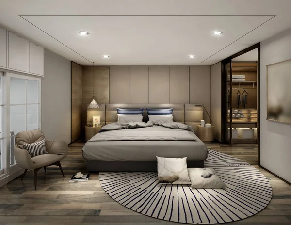 3D yatak odası, çok rahat.. 