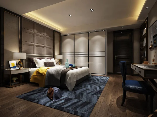 3D yatak odası, çok rahat..  