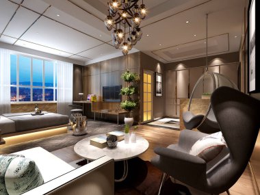 3D yatak odası, çok rahat.. 