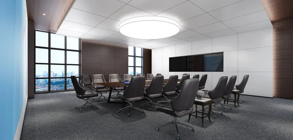 Rendering Conference Room — Stock Photo, Image
