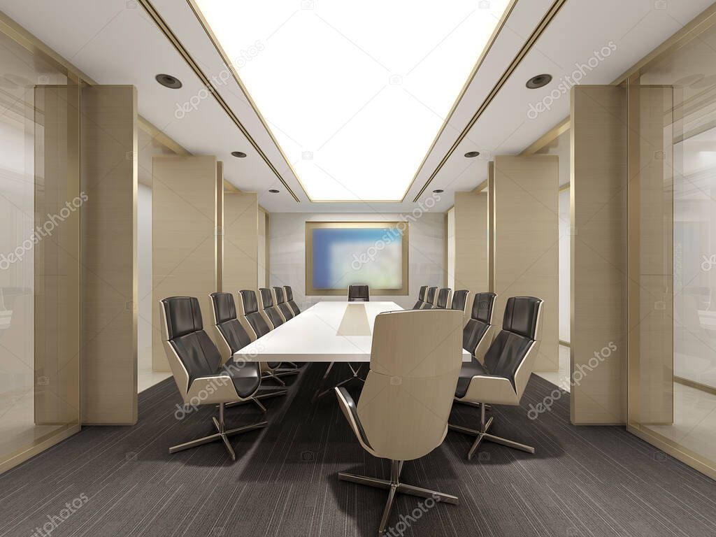 3D rendering conference room 