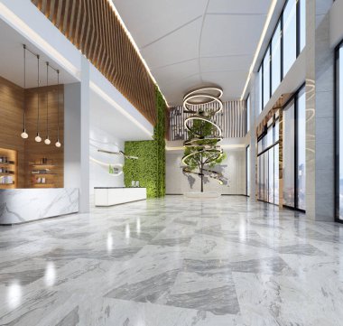 boş lobi iç işleme