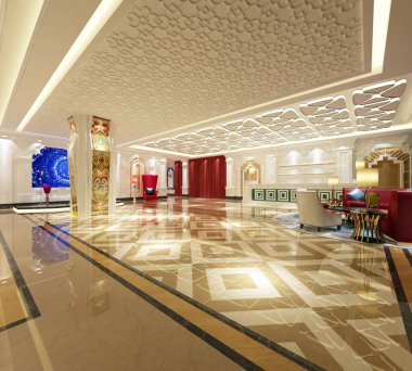 boş lobi iç işleme