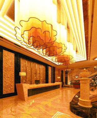 boş lobi iç işleme