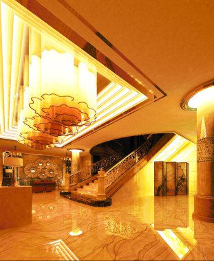 boş lobi iç işleme