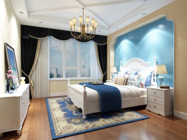 3 boyutlu çocuk odası, çok rahat.. 