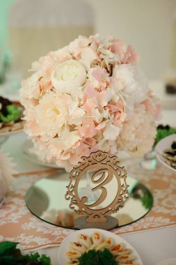 Güzel dekorasyon düğün töreni Havva için