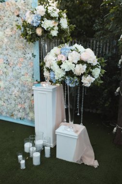 Güzel dekorasyon düğün Ziyafet ve tören için