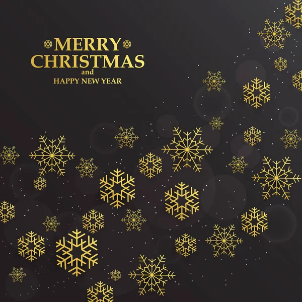 Christmas Holiday greeting card — Stock Vector