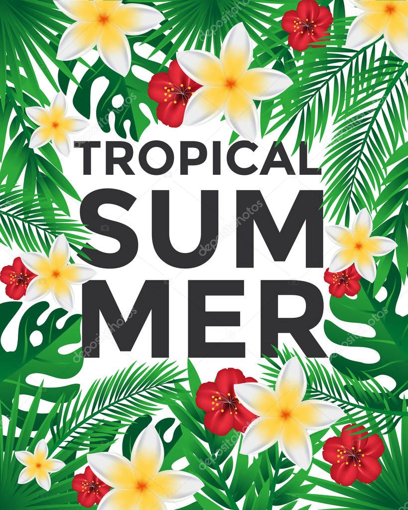 Tropical Poster Design