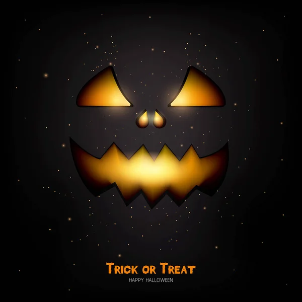 Veselý Halloween Banner 3 — Stockový vektor