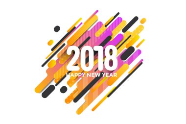 Tatil yeni yıl kartı - 2018 2