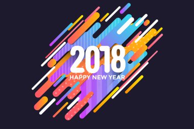 Tatil yeni yıl kartı - 2018 3