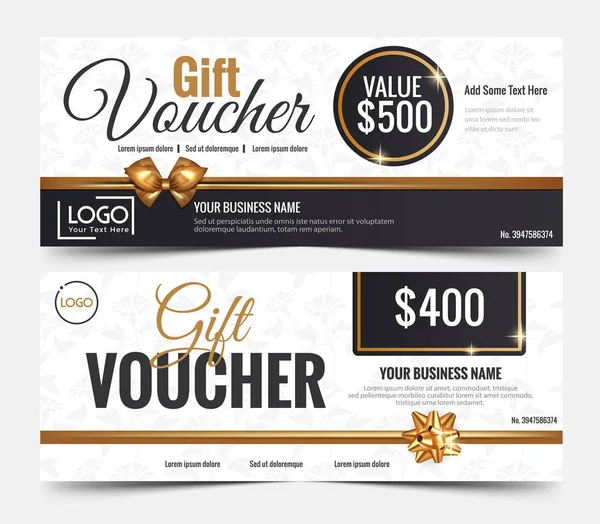 Projeto de vouchers 5 — Vetor de Stock