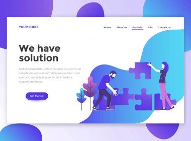 Düz Modern tasarım wesite şablonu - biz-si olmak eriyik