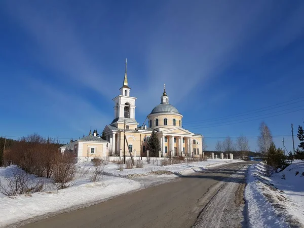 Oude Christelijk Orthodoxe Kerk Steen — Stockfoto