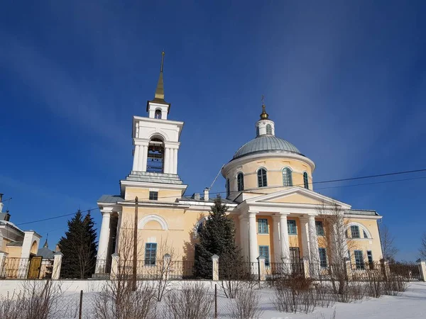 Oude Stenen Christelijk Orthodoxe Kerk — Stockfoto