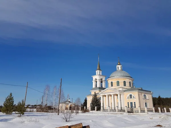 Kivi Muinainen Ortodoksinen Kristillinen Kirkko — kuvapankkivalokuva