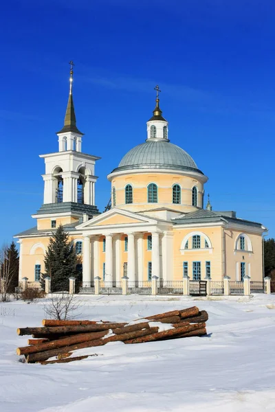 Oude Steen Orthodoxe Christelijke Kerk — Stockfoto